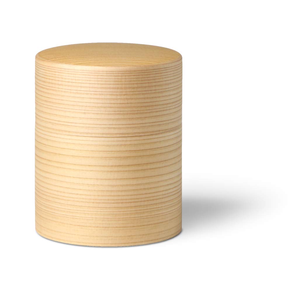 大館工芸社 曲げわっぱ 茶筒 茶器 曲物 100g 秋田杉 日本製｜felicitastore