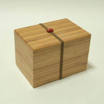 【公長斎小菅】 積層二段弁当箱 赤｜felicitastore