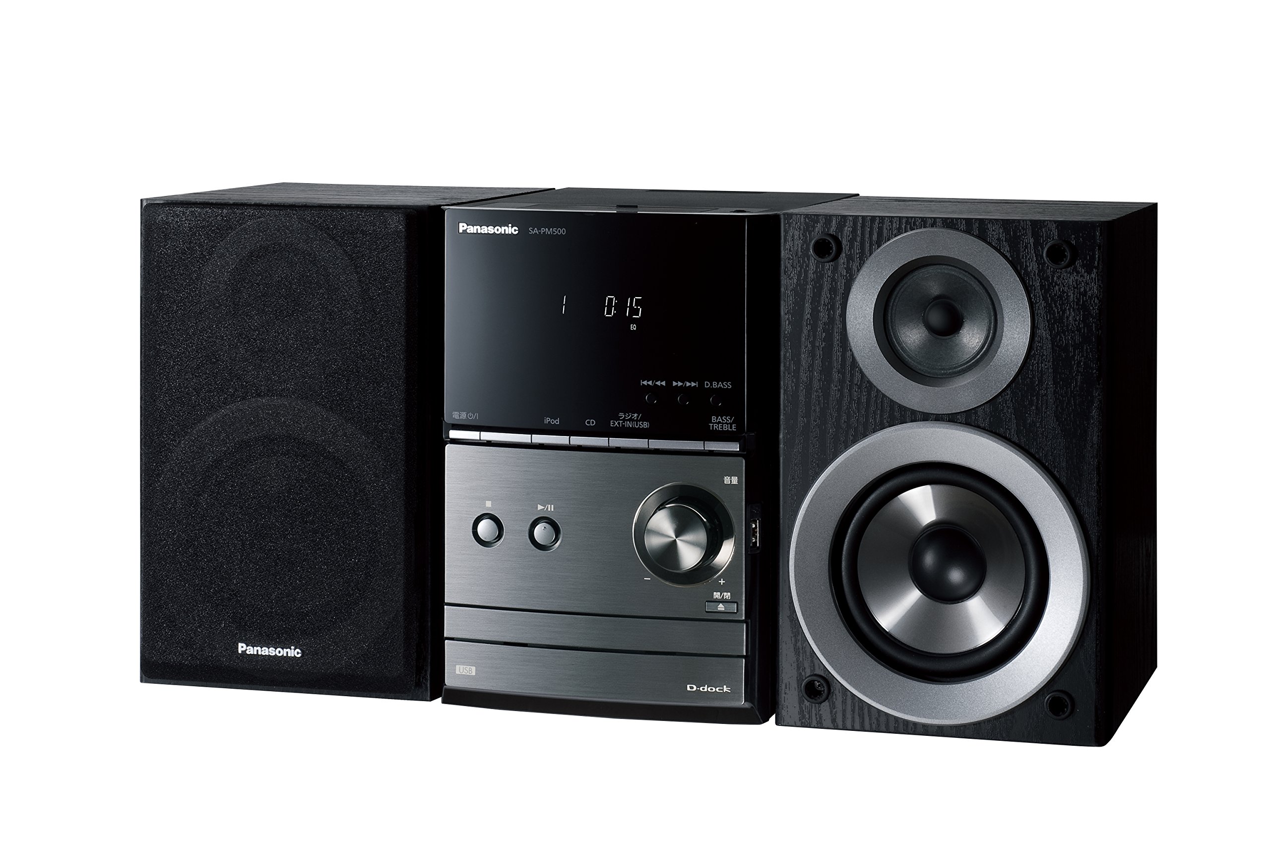 パナソニック CDステレオシステム ブラック SC-PM500-K|felicitastore