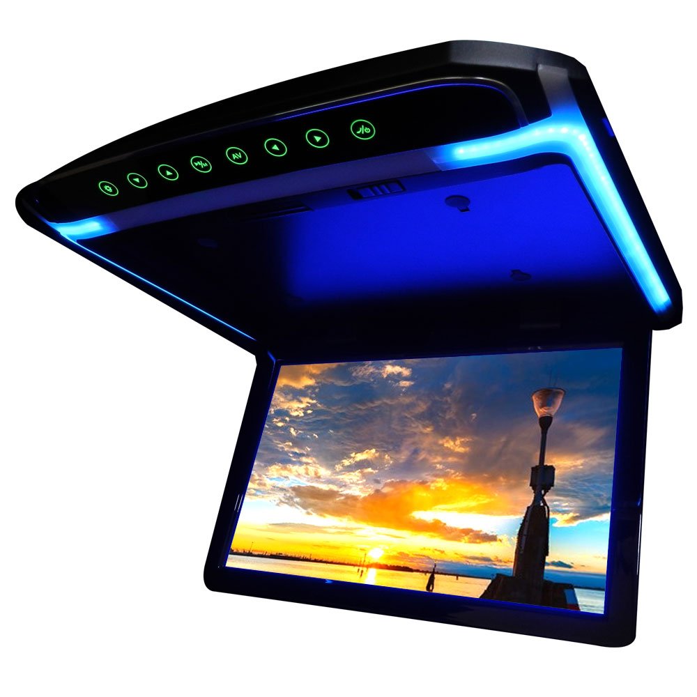 【F1230BH】 12.1インチ フリップダウンモニター LEDバックライト液晶 HDMI MicroSD対応 12V専用｜felicitastore