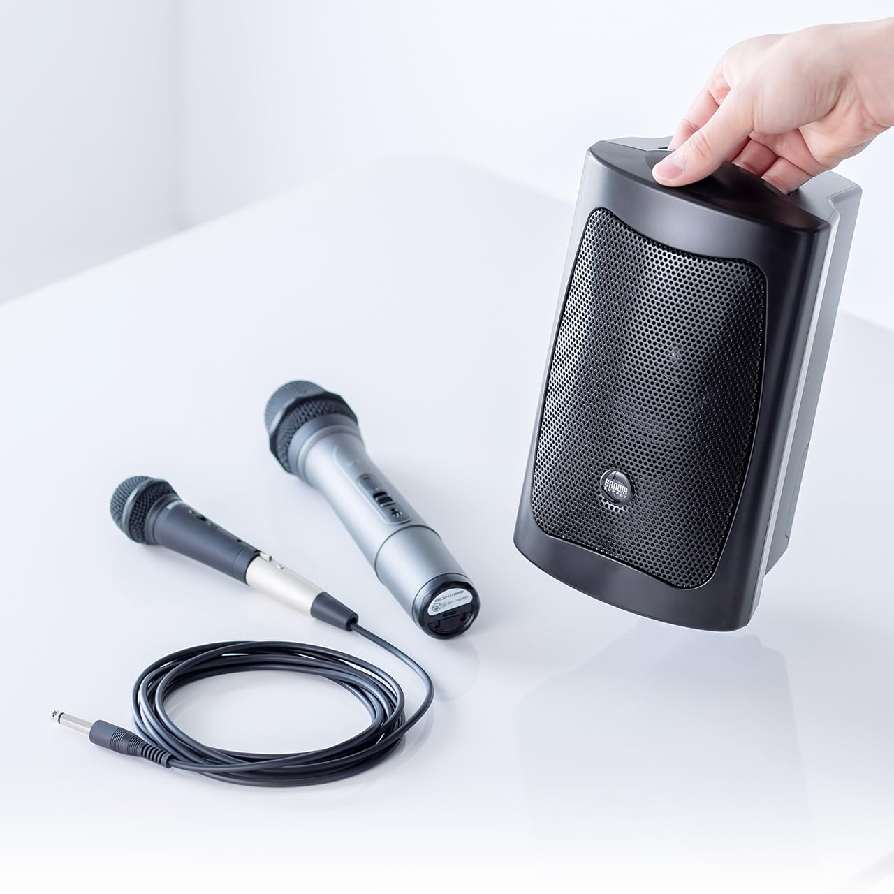 サンワダイレクト 拡声器 セット 400-SP|felicitastore