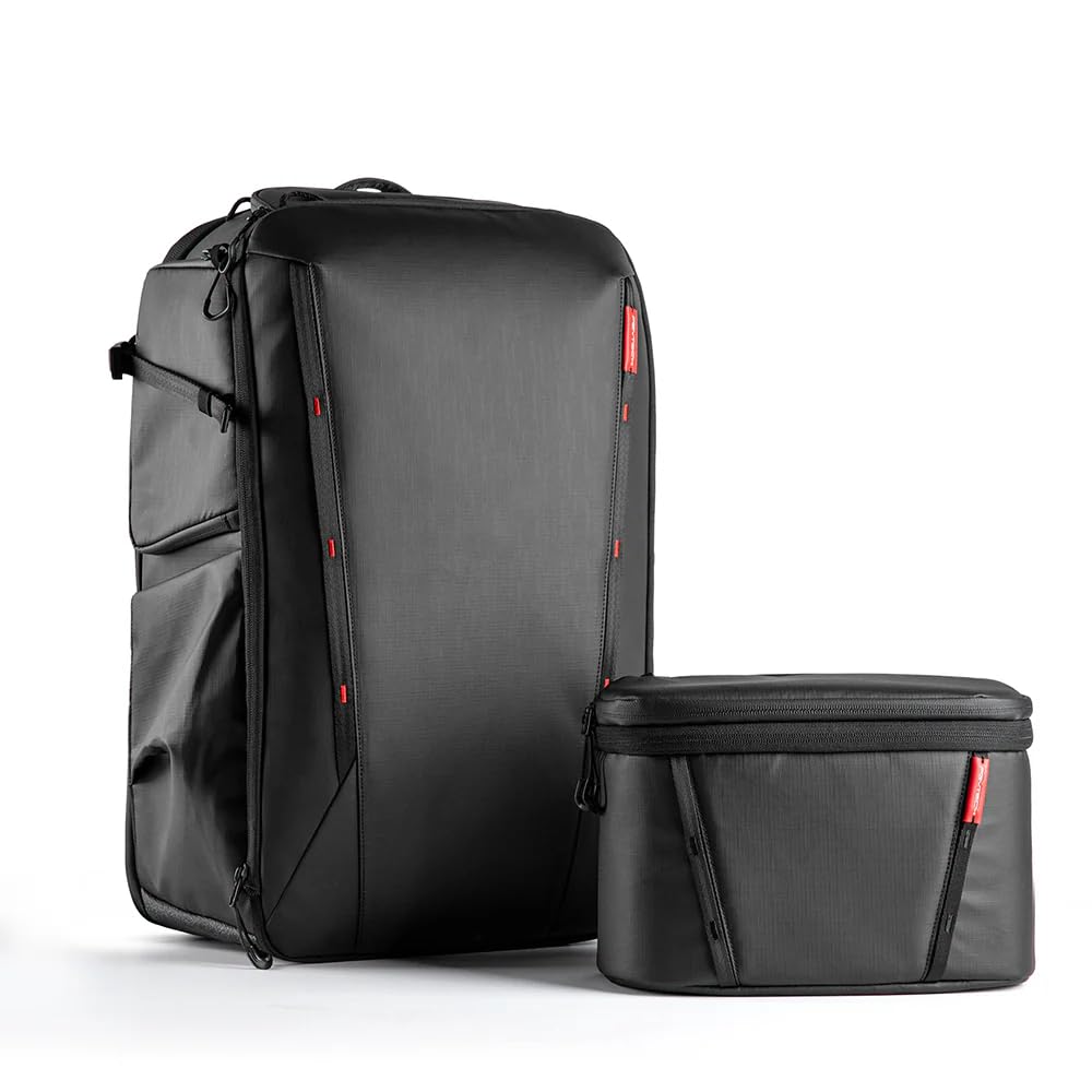 [PGYTECH] OneMo 2 BackPack (ワンモーツーバックパック) カメラバッグ ドローンバッグ 大容量バックパック リュック ビルトインポーチ付き 拡張 クラムシェルデザイン 防滴 YKKファスナー｜felicitastore