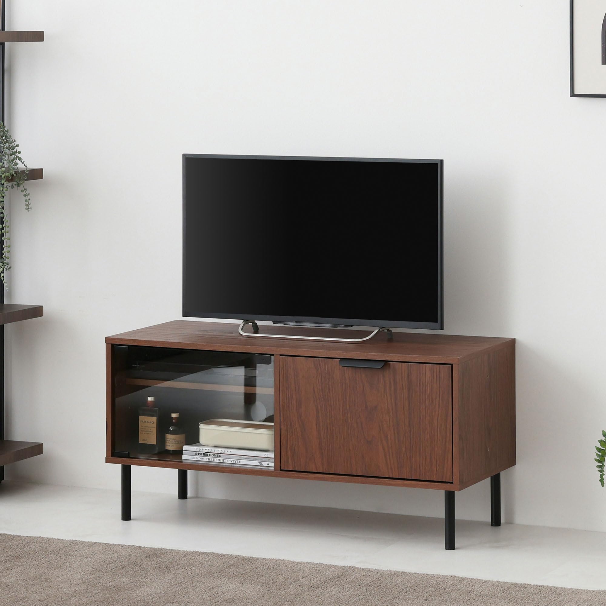 VENTOTA テレビボード 幅約100cm 拡張可能 テレビ台 テレビラック 大型TV対応 北欧 おしゃれ シンプル ヴィンテージ 耐荷重35kg X-Cabi｜felicitastore