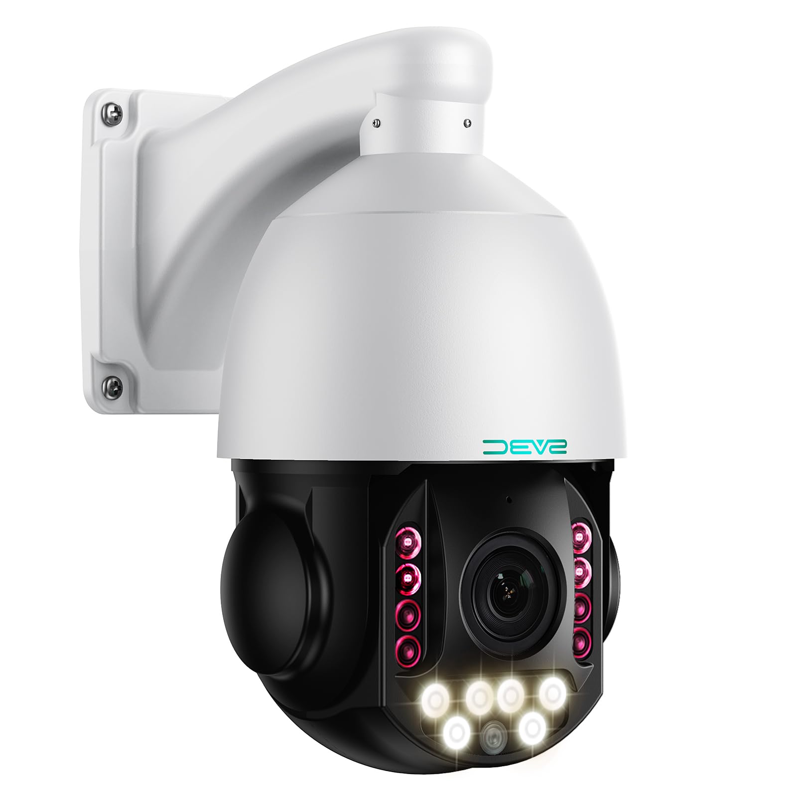 【PoE給電・800万画素】SV3C 防犯カメラ PoE 屋外 監視カメラ PTZカメラ 18倍光学ズーム 4K 最新AI人体検知 双方向音声 遠隔操作 IP66防水 屋外防犯カメラ 24時間録画 onvif対応 poeカメラ 有線式｜felicitastore