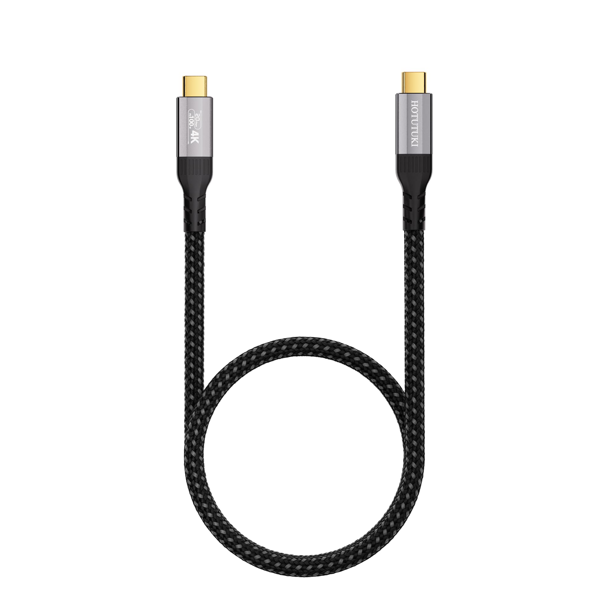 サンダーボルト USB 3.2 Gen 2x2 ケーブル 20Gbpsデータ転送 100W PD急速充電 4K映像出力｜felicitastore