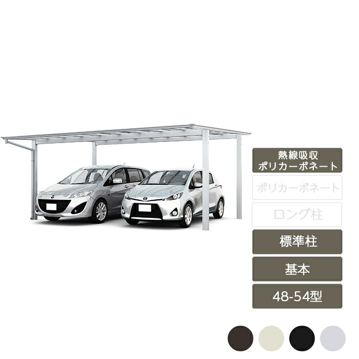 鉄道車両界面 2台用 リクシル LIXIL【ネスカF 広々とした 基本理念 48-54型 判定基準柱H22 熱線吸いいれるポリカーボネート】