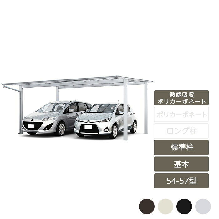 鉄道車両界面 2台用 リクシル LIXIL【ネスカF 広々とした 基本理念 54-57型 判定基準柱H22 熱線吸いいれるポリカーボネート】