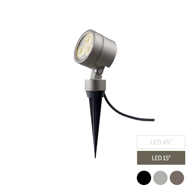 ライト 照明 おしゃれ スタイリッシュ 庭 ガーデン DIY リクシル LIXIL 【美彩 Bisai スパイクスポットライト LED SSP-G3型 15° 8VLK09】