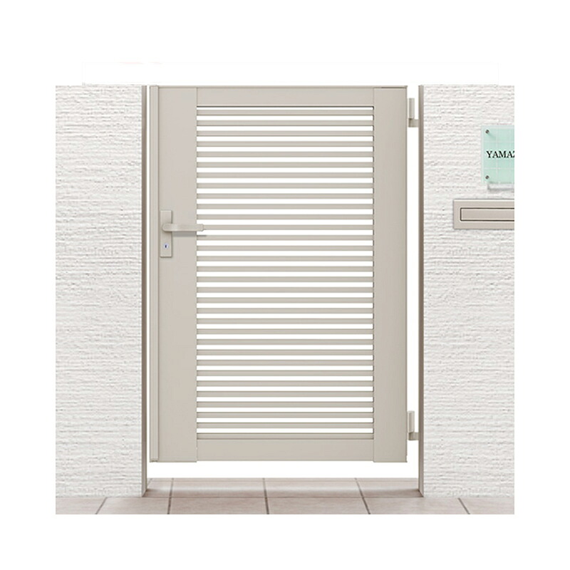 LIXIL リクシル 開き門扉AB YR1型 片開き 07-14 柱使用 扉1枚寸法 700×1400 シリンダーRD錠|エクステリア・ガーデン Feliju