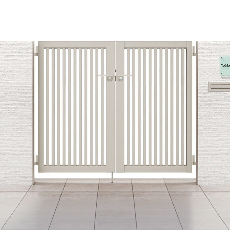 LIXIL リクシル  開き門扉AB TR3型 両開き 08-10 柱使用 扉1枚寸法 800×1000 シリンダーPA錠(鎌錠)