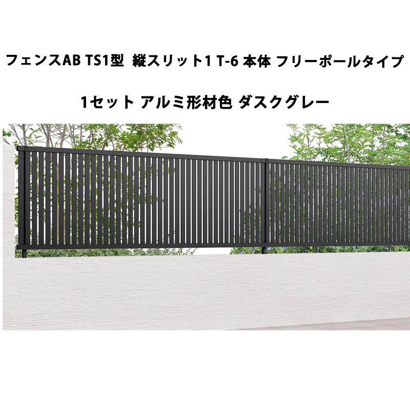 駒寄せ リクシル LIXIL 今めかしい 分かりやすい 庭 つつみ隠し DIY駒寄せAB TS1型 縦細長い切口1 T-6 本体 無償性極点印字機 1枚 軽銀形材色 ダスクグレー 受注生み出すこと品