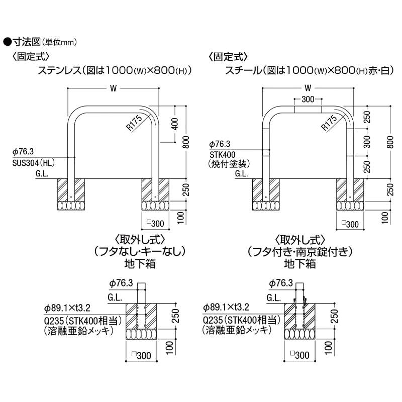 現品限り一斉値下げ！】 店舗 車止め カーストッパー ガード 公共 駐車場 リクシル LIXIL エクステリア・ガーデンファニチャー