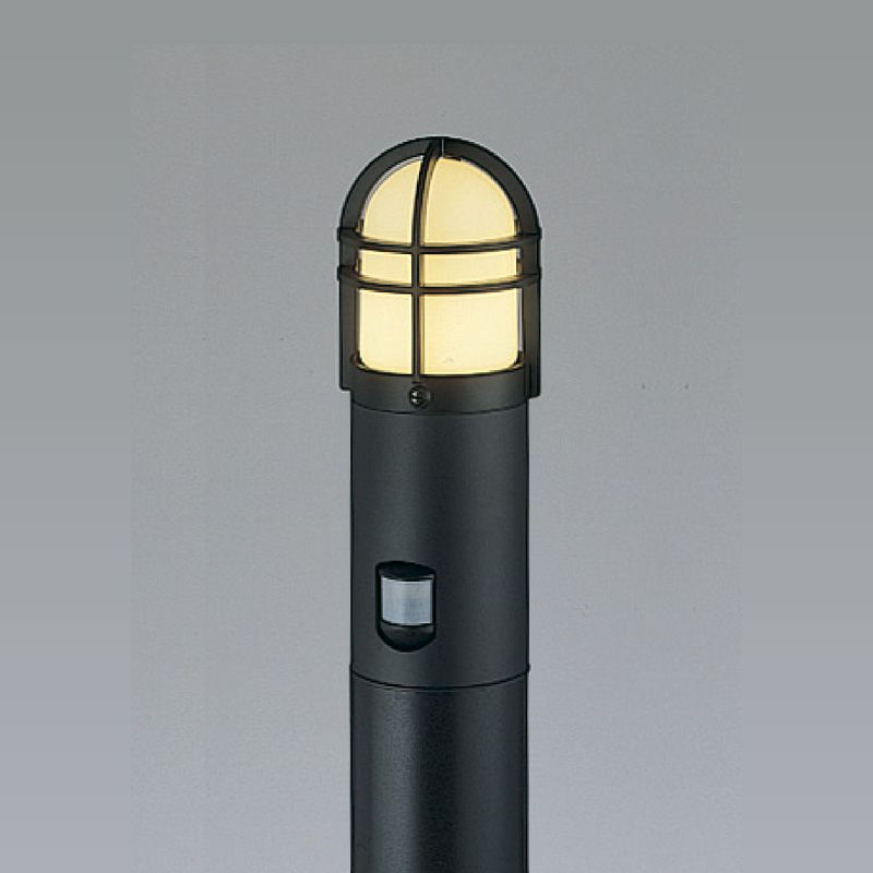 リクシル AC100V エントランスライト LEJ-5型（灯具:オフブラック）極点:黒いこと 8VLE21NK 8VLB25BK