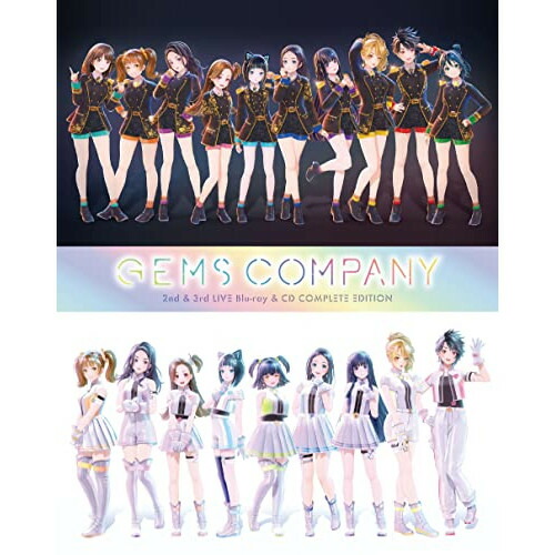 BD GEMS COMPANY GEMS COMPANY 2nd3rd LIVE Blu-rayCD COMPLETE EDITION(Blu-ray) (2Blu-ray 3CD) (初回生産限定盤)