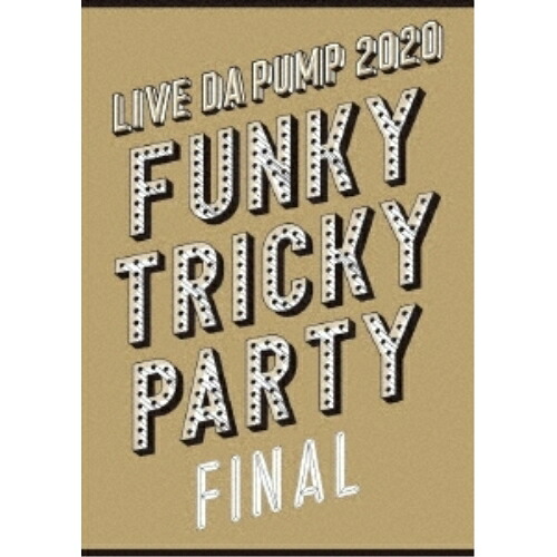 DVD / DA PUMP / LIVE DA PUMP 2020 Funky Tricky Party FINAL at さいたまスーパーアリーナ (本編ディスク+特典ディスク(スマプラ対応)) (通常版) / AVBD-98052
