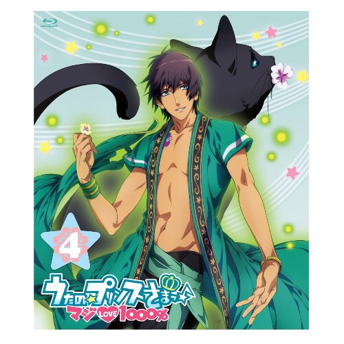 BD / TVアニメ / うたの☆プリンスさまっ♪ マジLOVE1000% 4(Blu-ray) (Blu-ray+CD) / KIZX-36