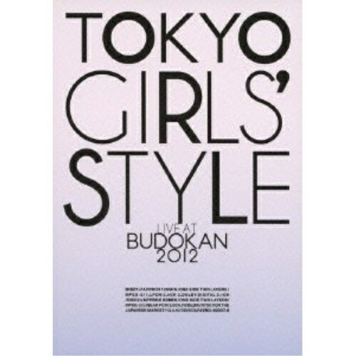 DVD / 東京女子流 / TOKYO GIRLS' STYLE LIVE AT BUDOKAN 2012 / AVBD-92037