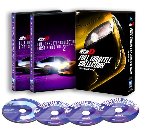 DVD / TVアニメ / 頭文字(イニシャル)D フルスロットル・コレクション First Stage Vol.2 (3DVD+CD) / AVBA-62031|Felista玉光堂