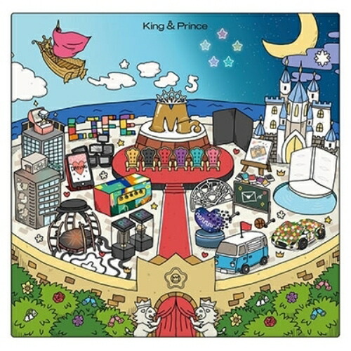 King & Prince ベスト Mr.5 Dear Tiara盤ステッカー付 Amazon.co.jp: King & Prince 『Mr.5』【Dear Tiara盤】外付け