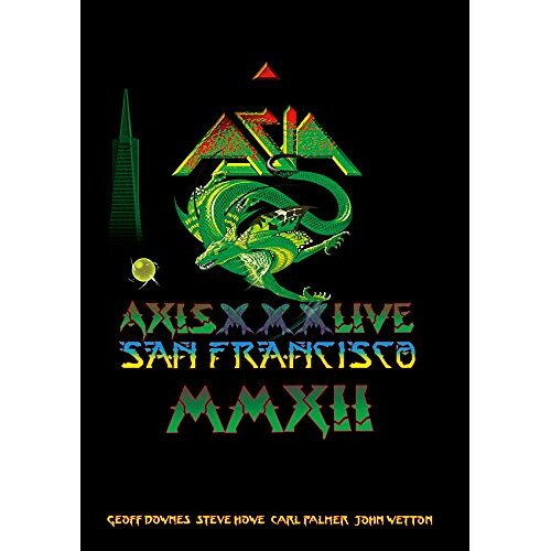DVD / エイジア / エイジア ライヴ・イン・サンフランシスコ2012 オリジナル・エイジア30周年&最後のツアー+2012年日本公演3曲追加収録 (DVD+3CD) (初回生産限定版) / GQBS-90026