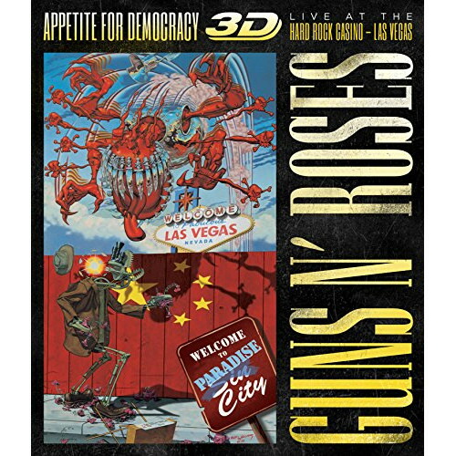 BD / ガンズ・アンド・ローゼズ / アペタイト・フォー・デモクラシー~ライヴ・アット・ザ・ハード・ロック・カジノ・ラスヴェガス(Blu-ray) (3D&2D Blu-ray+2CD) (解説付) / UIXY-15008