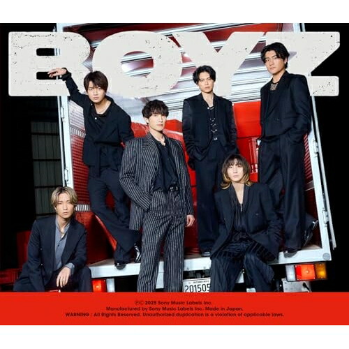 楽天市場】SixTONES／BOYZ (初回盤A CD+DVD) (特典なし) SECJ-121 2025
