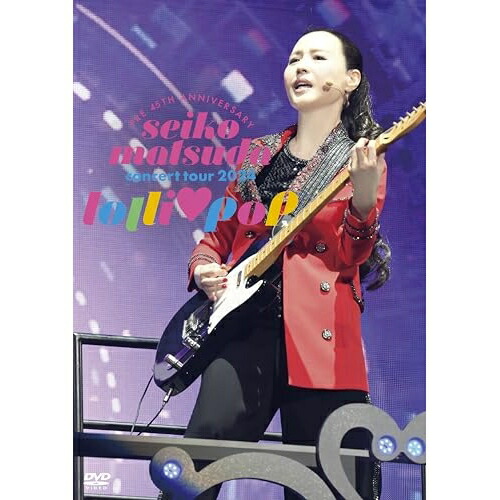 DVD / 松田聖子 / Pre 45th Anniversary Seiko Matsuda Concert Tour 2024 ”lolli□pop” (DVD+CD) (歌詞ブック付) (初回限定盤) / UPBH-29103