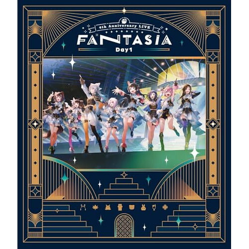 【アウトレット】 BD / にじさんじ にじさんじ 4th Anniversary LIVE「FANTASIA」Day1(Blu-ray Disc) / NJSJ-082