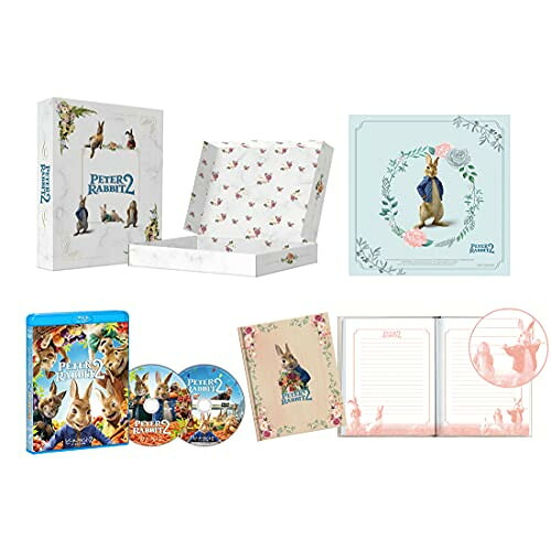 【取寄商品】BD / 洋画 / ピーターラビット2/バーナバスの誘惑 プレミアムBOX(Blu-ray) (Blu-ray+DVD) (完全数量限定版) / BPBH-1272
