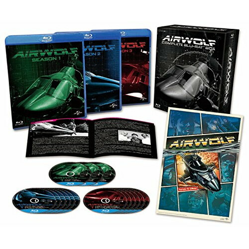 BD / 海外TVドラマ / 超音速攻撃ヘリ エアーウルフ コンプリート ブルーレイBOX(Blu-ray) / GNXF-1984
