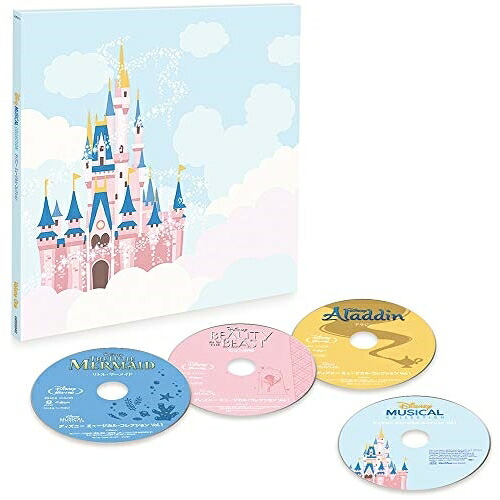 BD / ディズニー / ディズニー ミュージカル・コレクション Vol.1(Blu-ray) (3Blu-ray+CD) (解説歌詞付) (数量限定版) / VWBS-6940