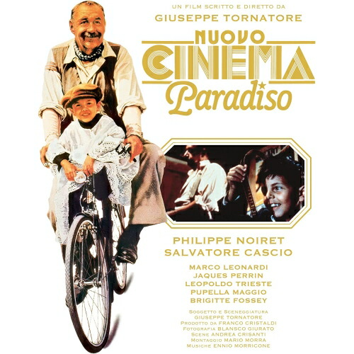 【取寄商品】BD / 洋画 / ニュー・シネマ・パラダイス 4Kレストア版(Blu-ray) / TCBD-1134