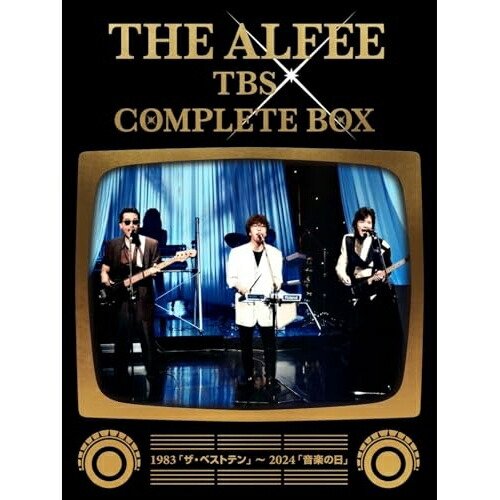 BD / THE ALFEE / THE ALFEE TBS COMPLETE BOX - 1983「ザ・ベストテン」～ 2024「音楽の日」 -(Blu-ray) / TYXT-10082