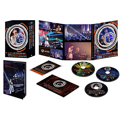 BD / fripSide / fripSide LIVE TOUR 2016-2017 FINAL in Saitama Super Arena -Run for the 15th Anniversary-(Blu-ray) (本編ディスク2枚+特典ディスク1枚) (初回限定版type-B) / GNXA-1214｜Ｆｅｌｉｓｔａ玉光堂