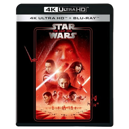 【取寄商品】BD / マーク・ハミル / スター・ウォーズ/最後のジェダイ (本編4K Ultra HD Blu-ray+本編Blu-ray+特典Blu-ray) / WDUF-1149