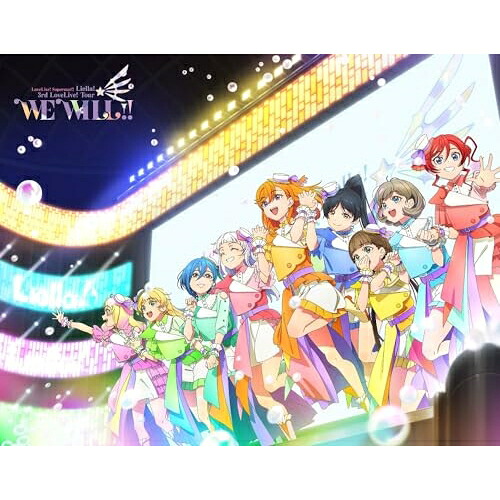 【取寄商品】BD / アニメ / ラブライブ!スーパースター!! Liella! 3rd LoveLive! Tour ~WE WILL!!~ Blu-ray Memorial BOX(Blu-ray) (本編ディスク3枚+特典ディスク1枚) / LABX-8710