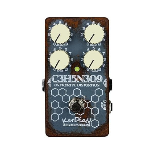 KarDiaN カージアン エフェクター オーバードライブ C3H5N3O9 ニトログリセリン