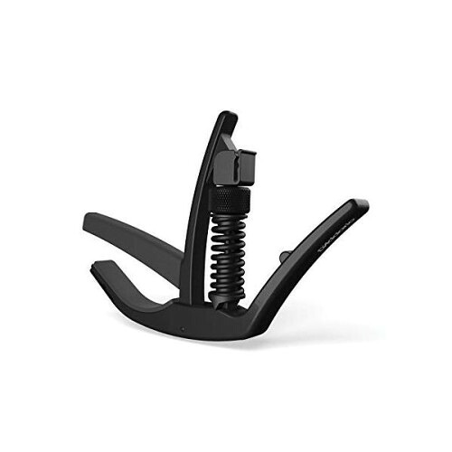 D'Addario ダダリオ カポタスト エレキギター/アコースティックギター用 ワンタッチタイプ NS Artist Capo Black PW-CP-10