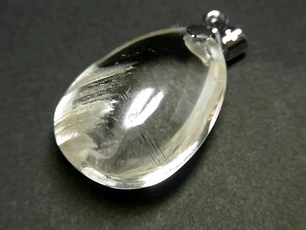 パワーストーン 天然石 ホワイト ガーデンクォーツ 庭園水晶 ペンダント 【Felistone】 GardenP60