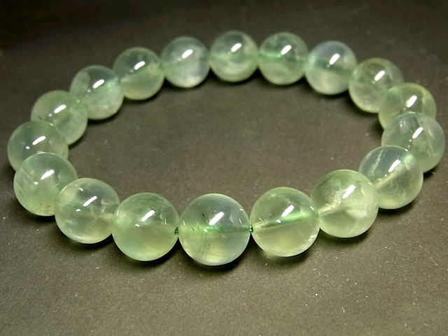 楽天市場】プレナイト ブレスレット 約7mm ストレート