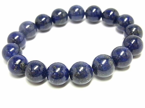 パワーストーン 天然石 ラピスラズリ 瑠璃石 青金石 ブレスレット 12mm 【Felistone】 LapisB26