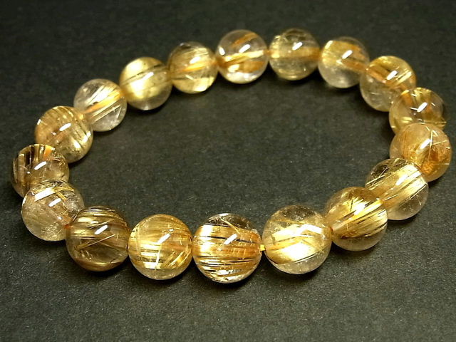 楽天市場】パワーストーン 天然石 最高級 タイチンルチル ルチル