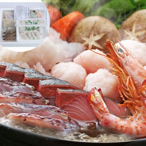 海鮮鍋 セット 大分 豊後絆屋 2セット (計4～6人前) | 寄せ鍋 海鮮 海鮮セット ぶり 鰤 真鯛 車海老 ハモ 鱧 すり身 あごだし 鍋 つみれ 魚介 詰め合わせ ギフト お取り寄せ グルメ 九州