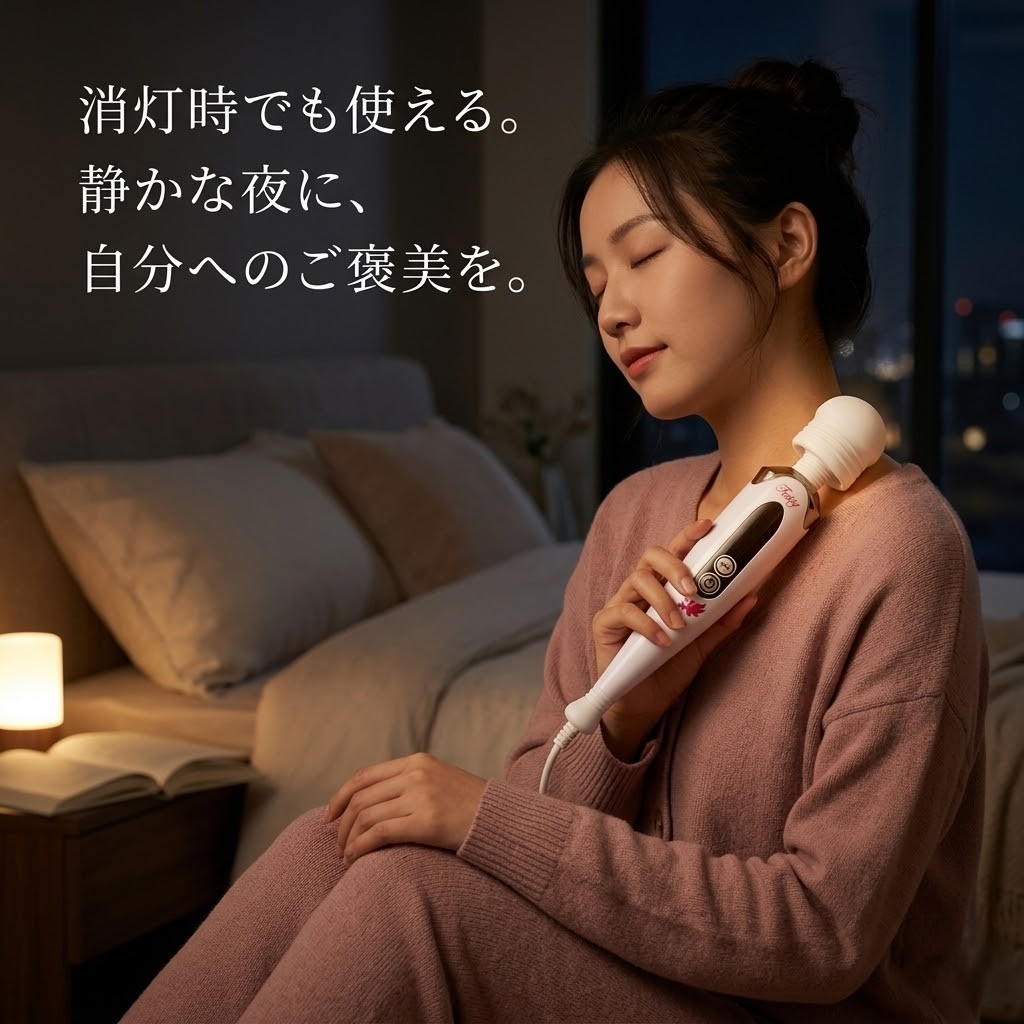 プライバシー梱包 筋膜リリース ハンディマッサージャー フェアリー ファイブスター Fairy Five Star 25パターン 振動 LEDライト搭載 45mmヘッド 静音モーター ロングコード 2.5m 肩こり 筋肉ケア 健康家電 雑貨 日用品｜オアシス商事