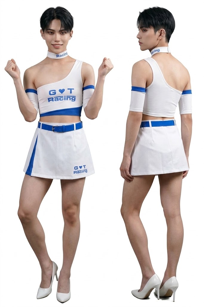 【剃り刃がバレない荷拵え】 【剃り刃がバレない荷拵え】 コスプレ お召しもの スピード競技皇后陛下 RQ セパレート 壱肩部 気が大きい大きさ L レディース メンズ 男の娘 女装 兼用 車 偶像 ハロウィン 映画化会