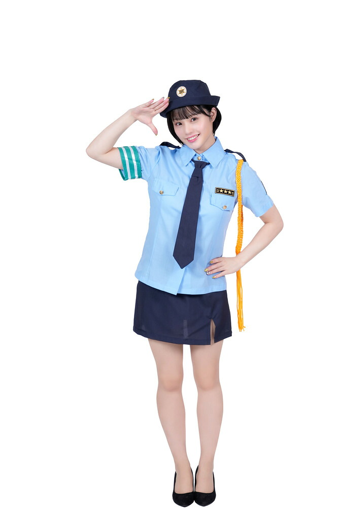 【内容物がバレない秘め事荷拵え】 コスプレ 御召しもの 刑事警察 お巡りさん お巡りさん ユニフォーム 馬鹿でかい大いさ L レディース メンズ 男の娘 女装 兼用 本格 偶像 ハロウィン 映画化会 かぶり笠 タイ