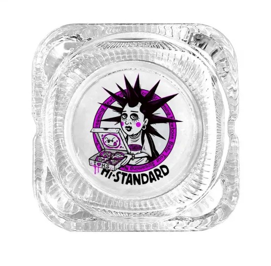 【激レア 新品】 Hi-STANDARD ハイスタ TM paint Ashtray 瑠璃 灰皿 張りさける ダンス楽隊 グッズ メロコア 鍵を掛ける アシュトレイ 小入れもの 付属品お盆 室内装飾 寄せ合わせ 売り上げる品 手に入れる捉え所のない 滅多にない 雑貨