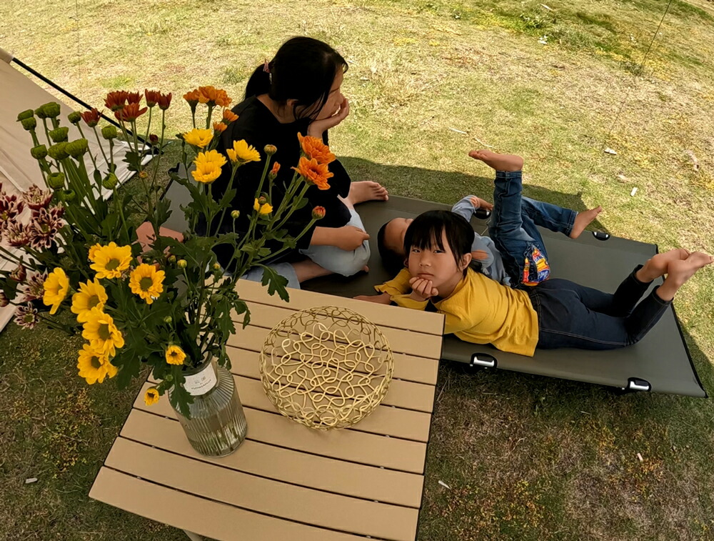 Fengzel Outdoor ローコット 192 航空アルミ製 18 5cm 69 耐荷重150kg 静音性 超軽量 キャンプコット