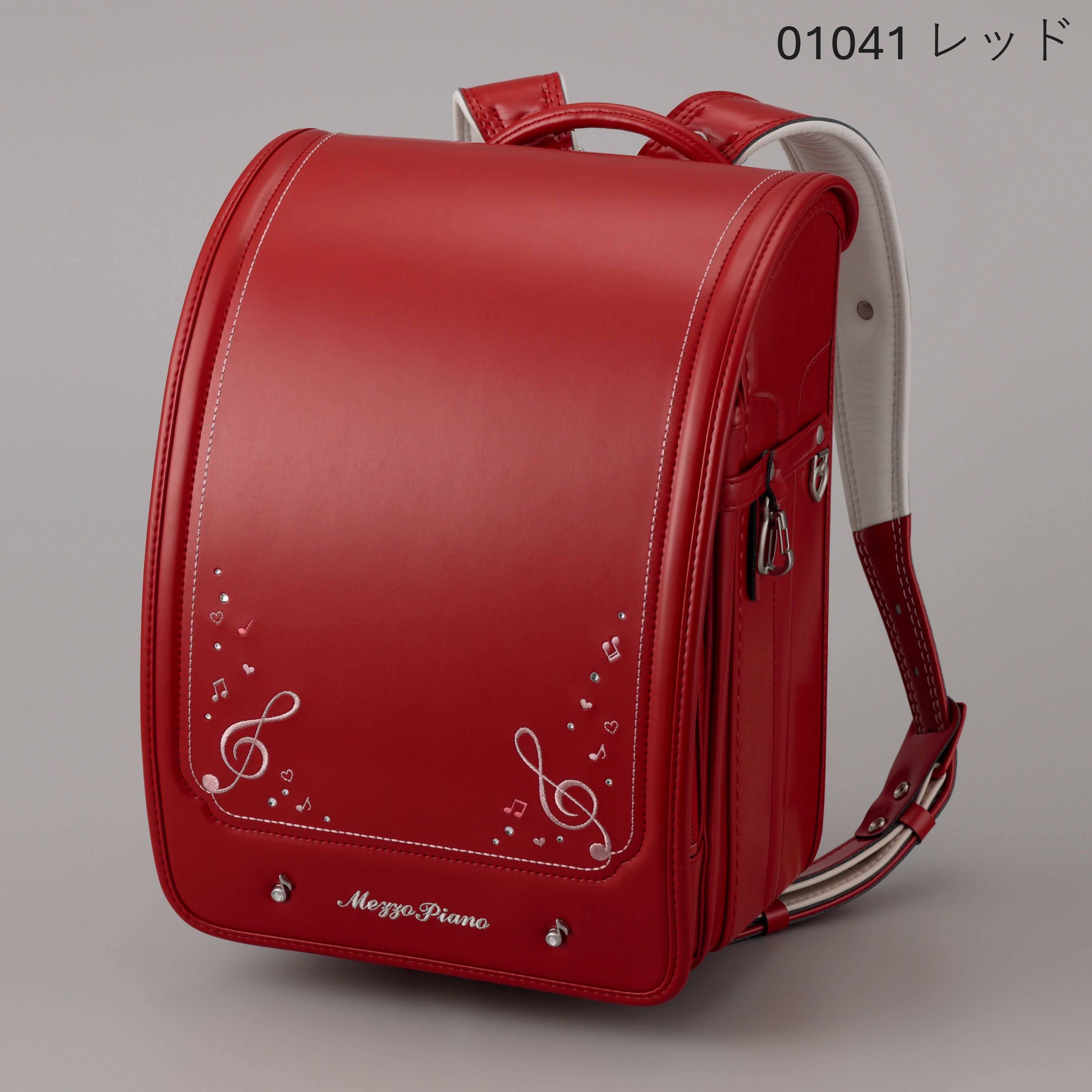 Glory Flore様　メゾピアノ　ランドセルカバー　半被せ　ハンドメイド メゾピアノ(mezzo piano)リボンつきリバーシブル ランドセル