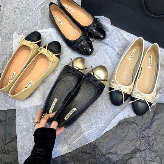 楽天市場】【送料無料】2024 AW 新作 2color バイカラー バレエ